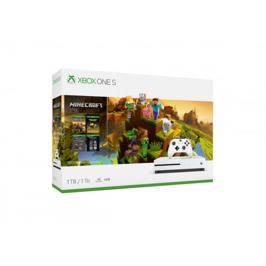 Microsoft Xbox One S 1TB + Minecraft